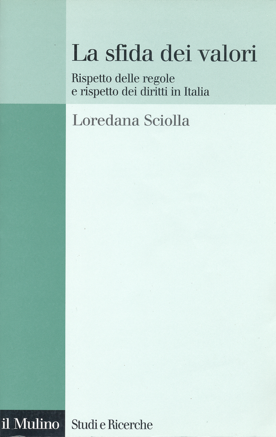 Copertina del libro La sfida dei valori