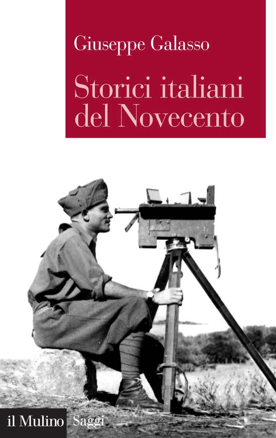 Copertina del libro Storici italiani del Novecento