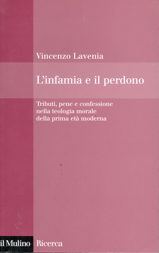 Copertina del libro L'infamia e il perdono