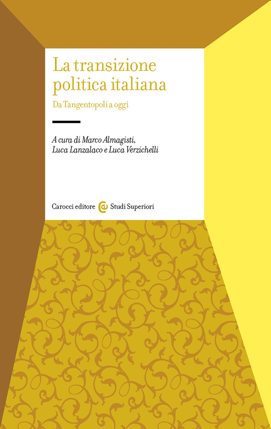 Copertina del libro La transizione politica italiana