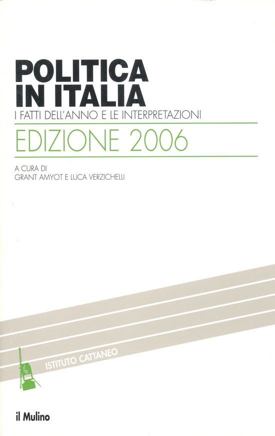 Copertina del libro Politica in Italia. Edizione 2006