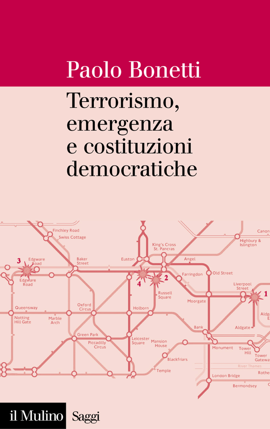 Copertina del libro Terrorismo, emergenza e Costituzioni democratiche