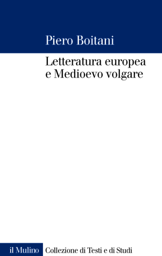 Copertina del libro Letteratura europea e Medioevo volgare